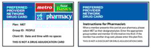 Metro PPN card